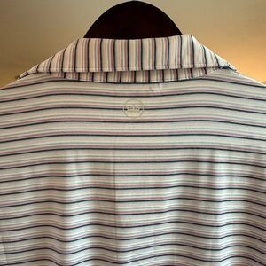 Peter Millar striped polo